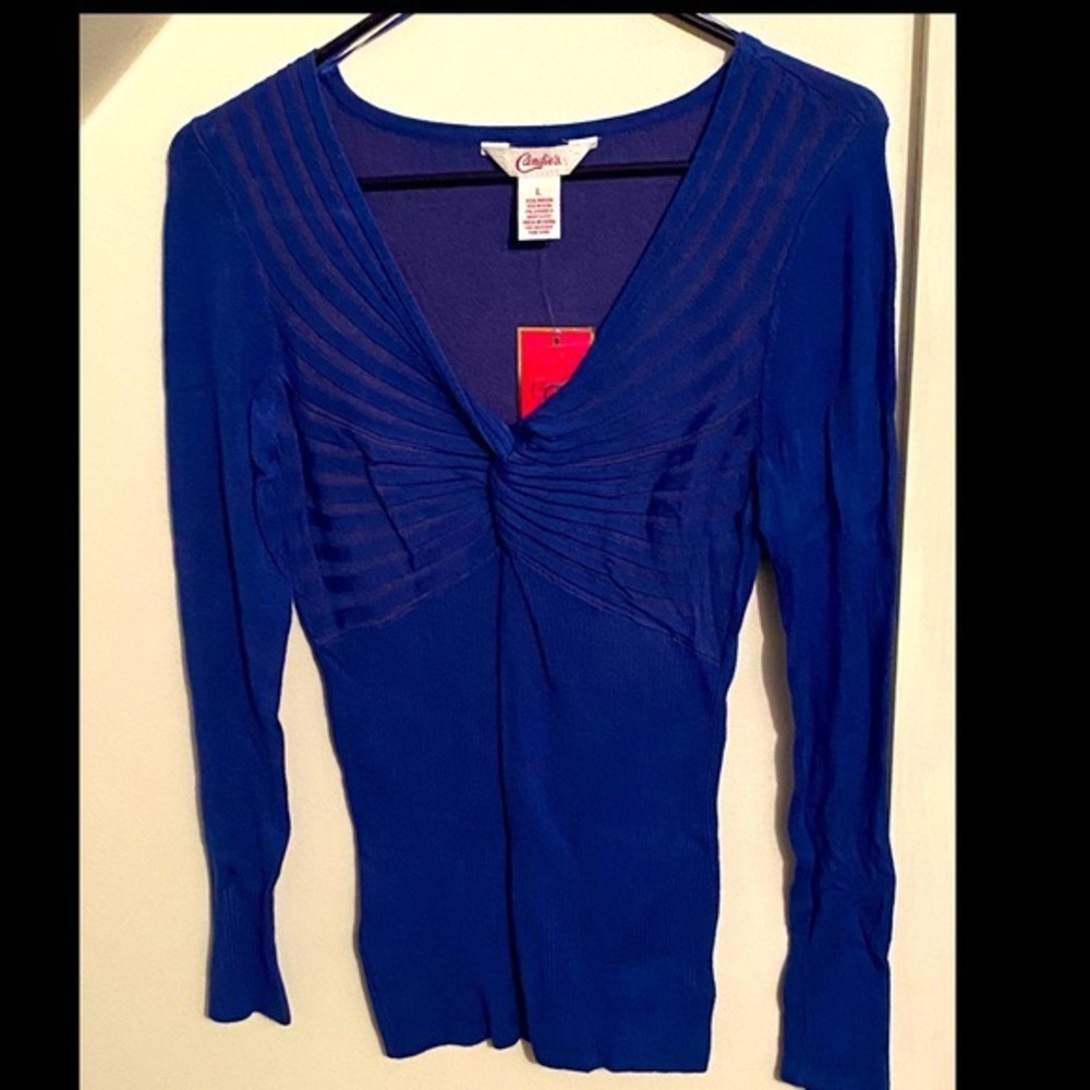 Candie’s Dressy Long Sleeve•Large•NWT